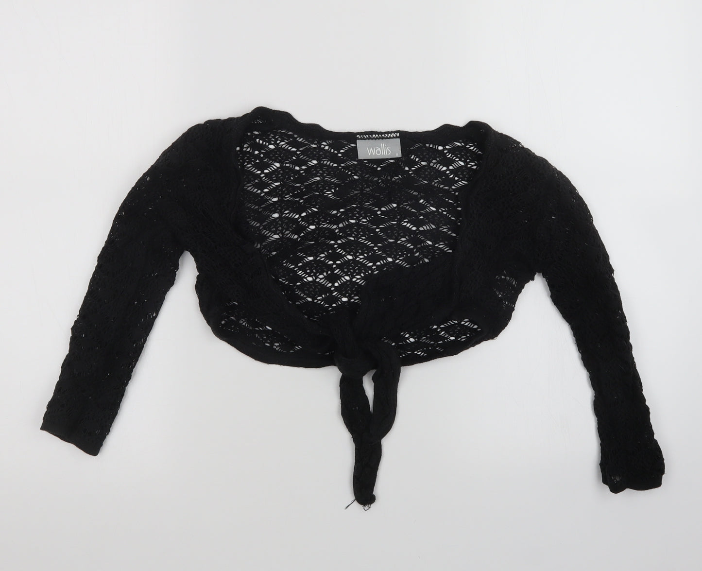 Wallis Womens Black   Cardigan Jumper Size 8