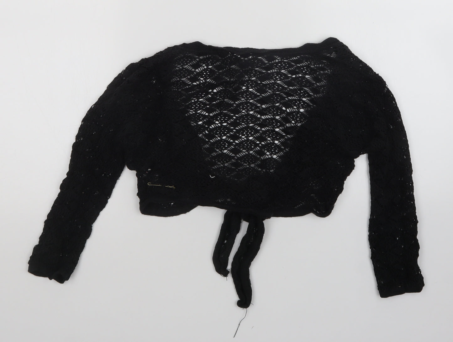 Wallis Womens Black   Cardigan Jumper Size 8