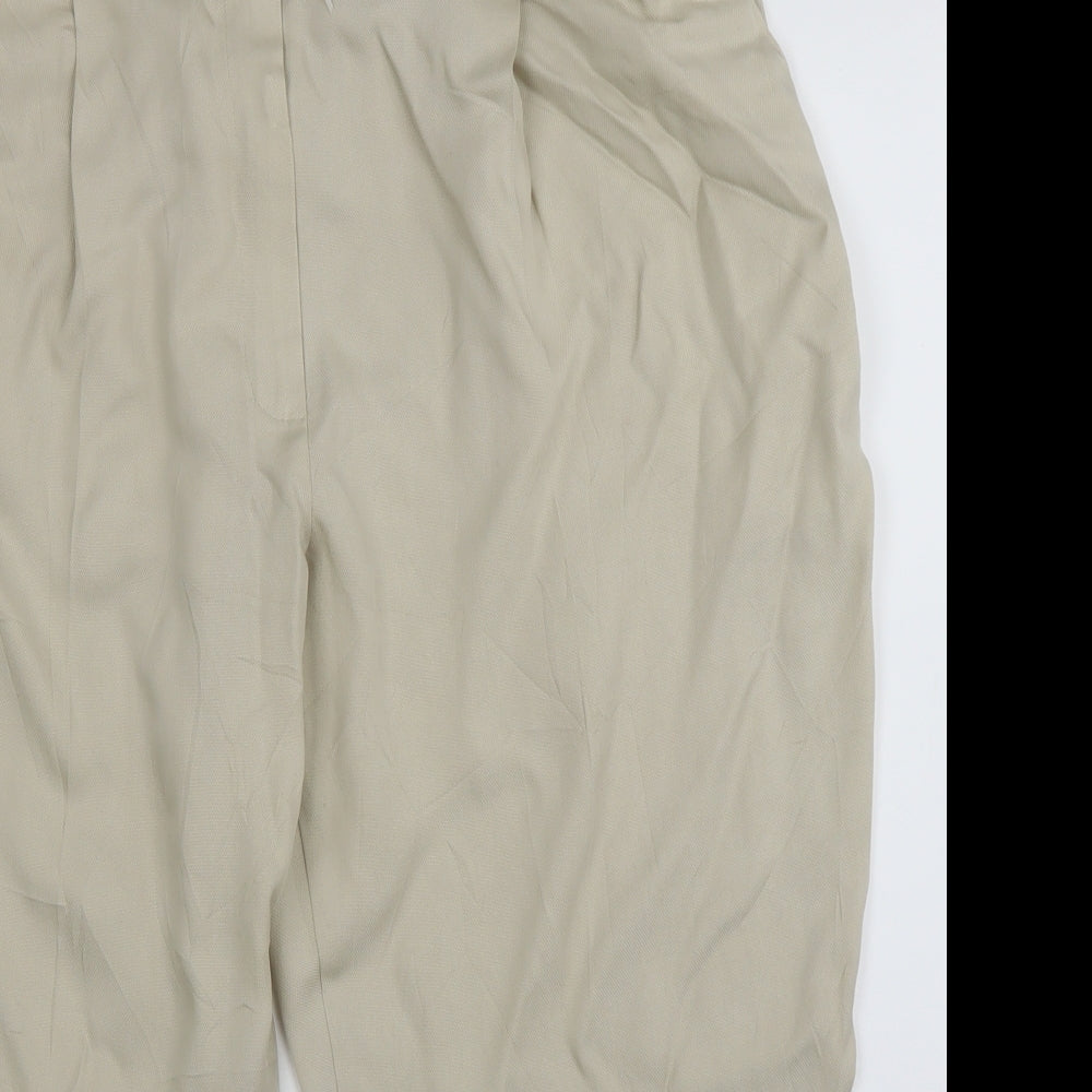 M&S Womens Beige   Trousers  Size 20 L22 in