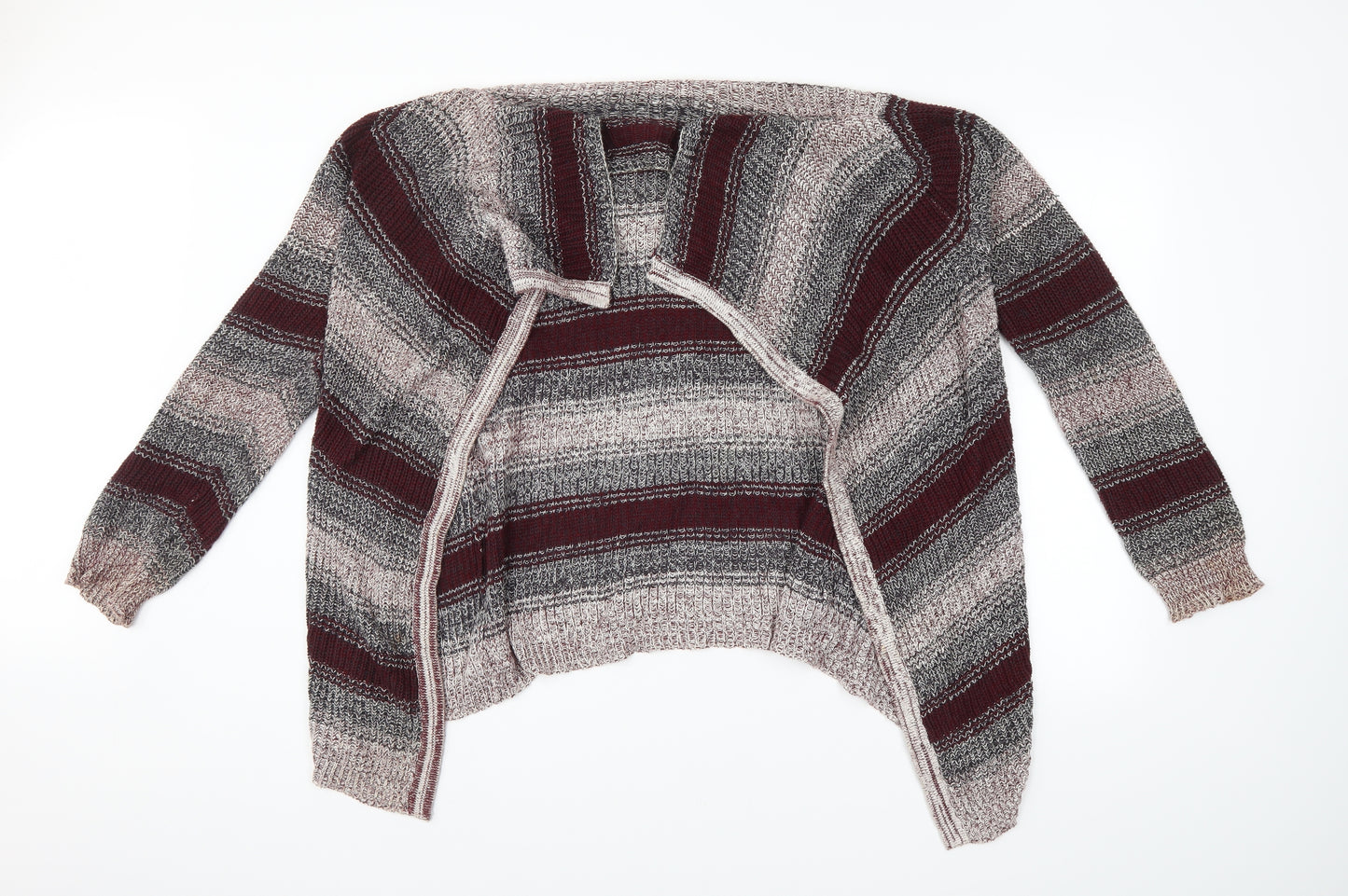 Charlotte Russe Womens Multicoloured Striped  Cardigan Jumper Size XL