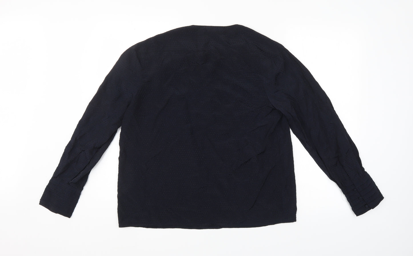 Mango Womens Blue   Basic Blouse Size M