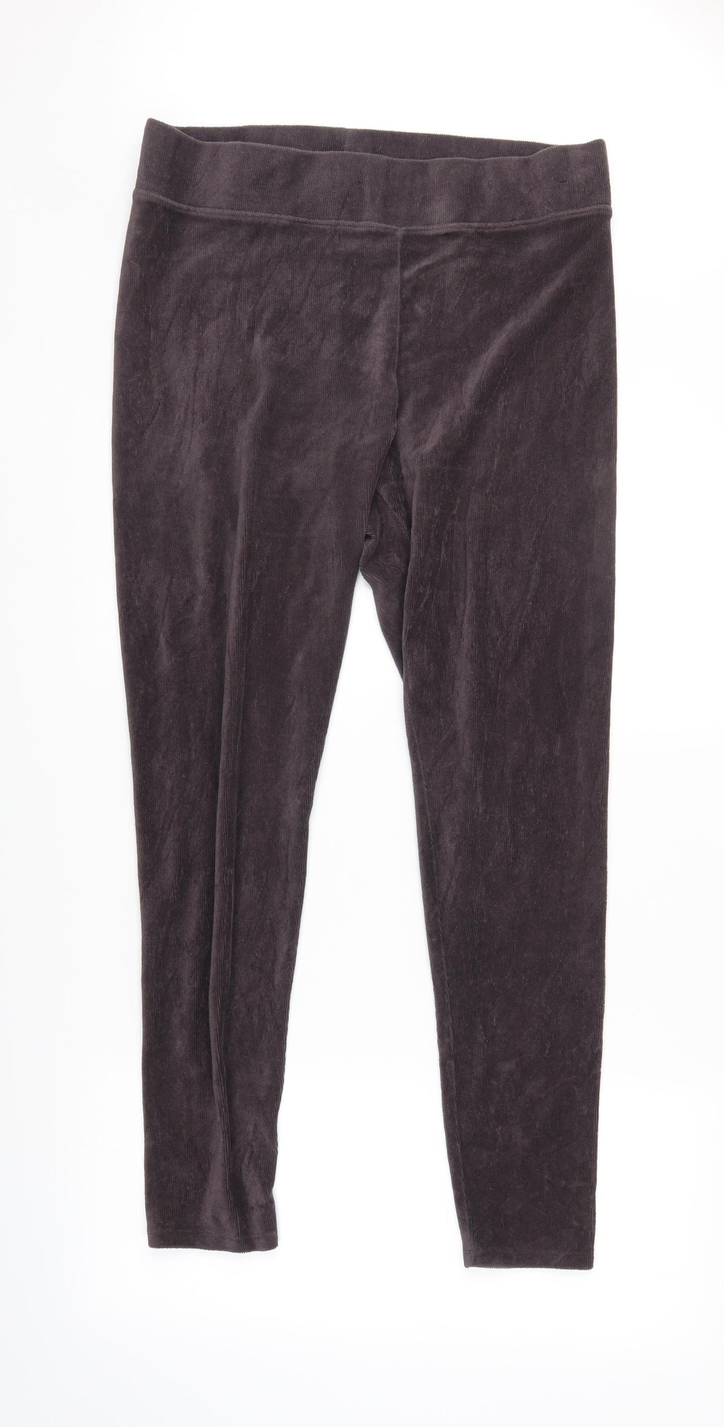 M&S Womens Purple   Trousers  Size 18 L30 in