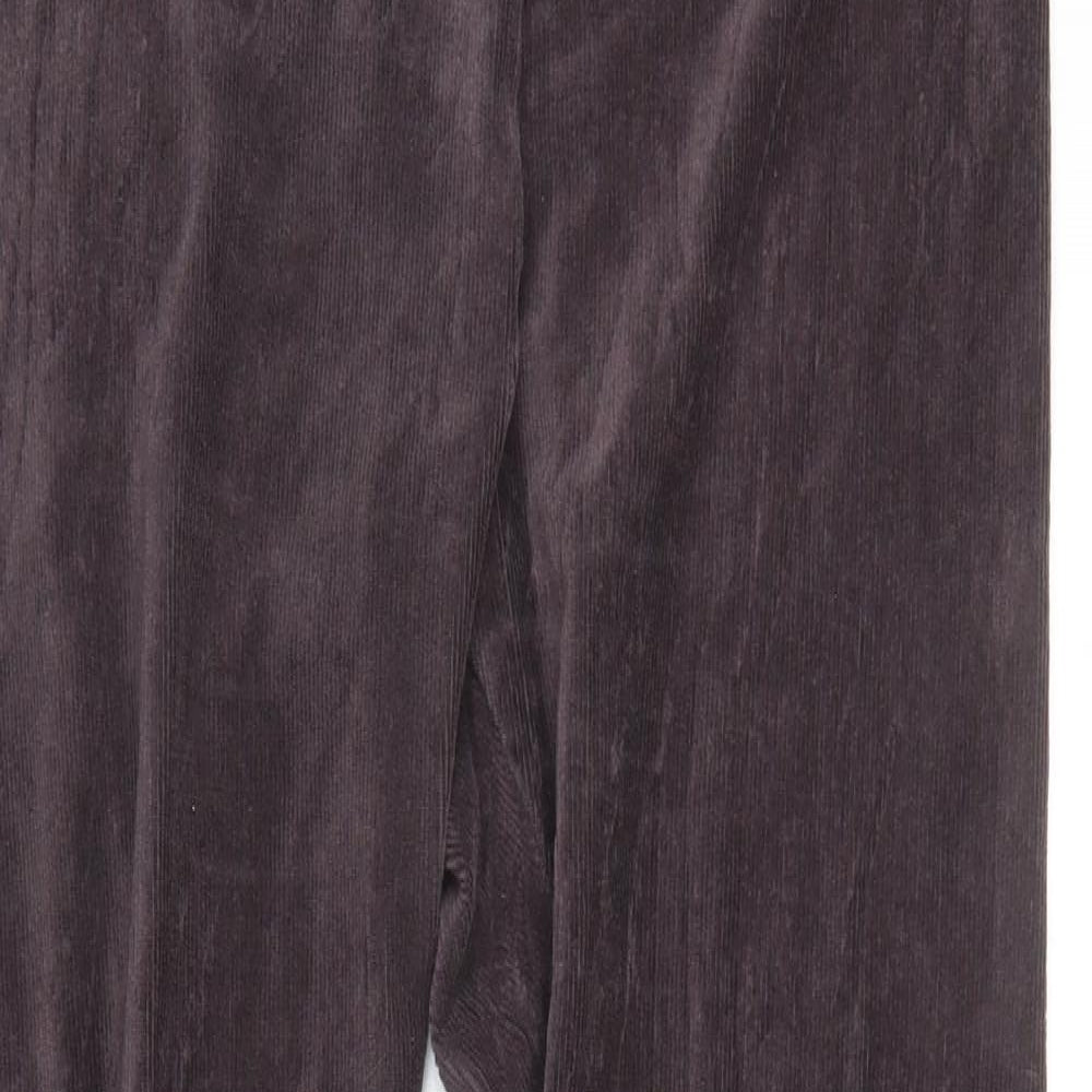 M&S Womens Purple   Trousers  Size 18 L30 in