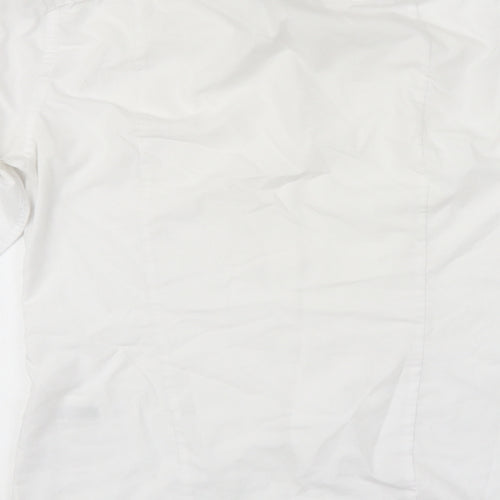 H&M Mens White    Dress Shirt Size S