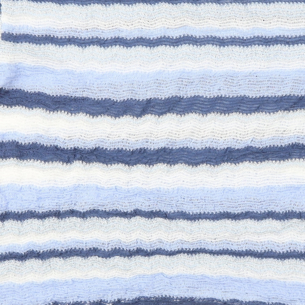 Preworn Womens Multicoloured Striped  Pullover Jumper Size 14