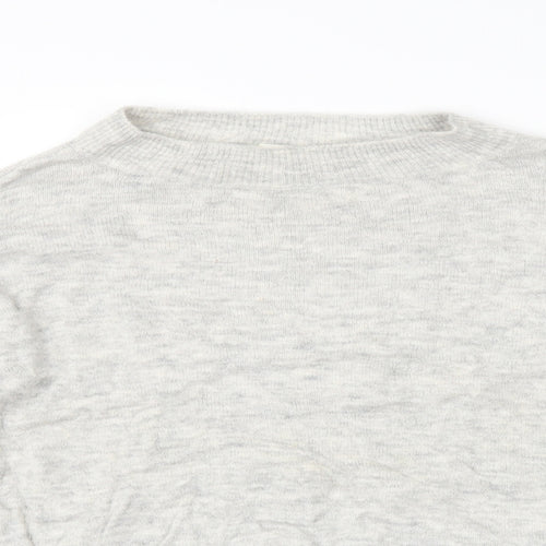 H&M Womens Grey   Pullover Jumper Size XS