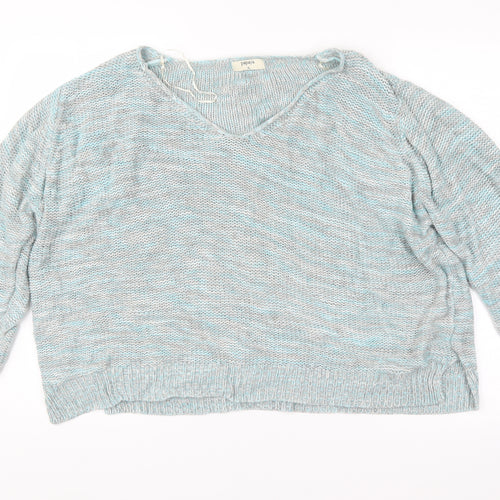 Papaya Womens Multicoloured   Pullover Jumper Size XL