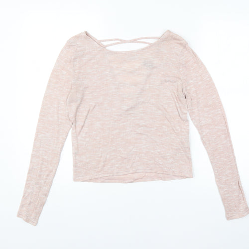H&M Womens Pink   Pullover Jumper Size M