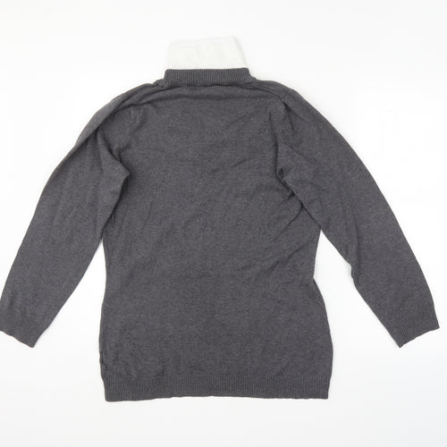 Papaya Womens Grey   Pullover Jumper Size 16