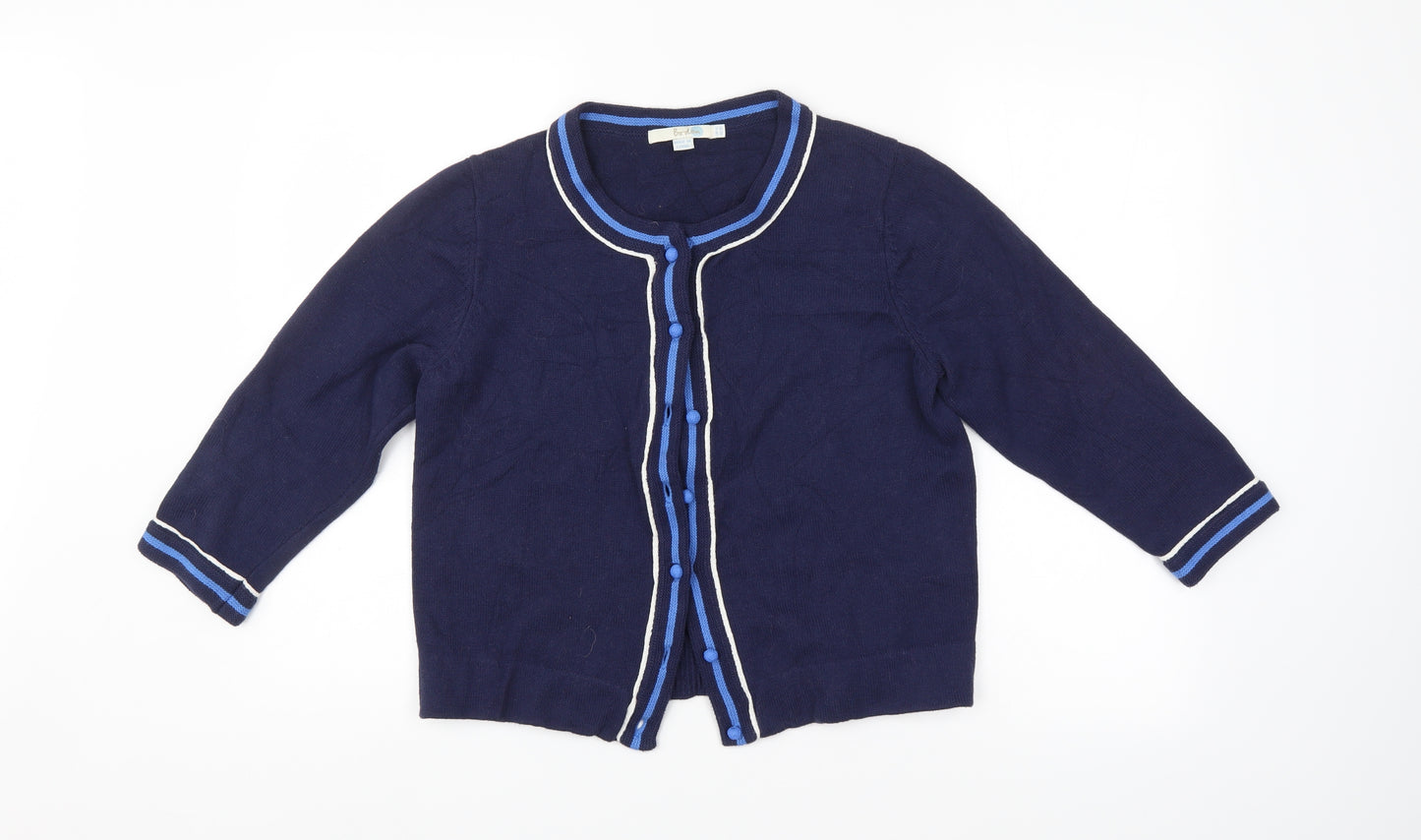 Boden Womens Blue   Cardigan Jumper Size 14