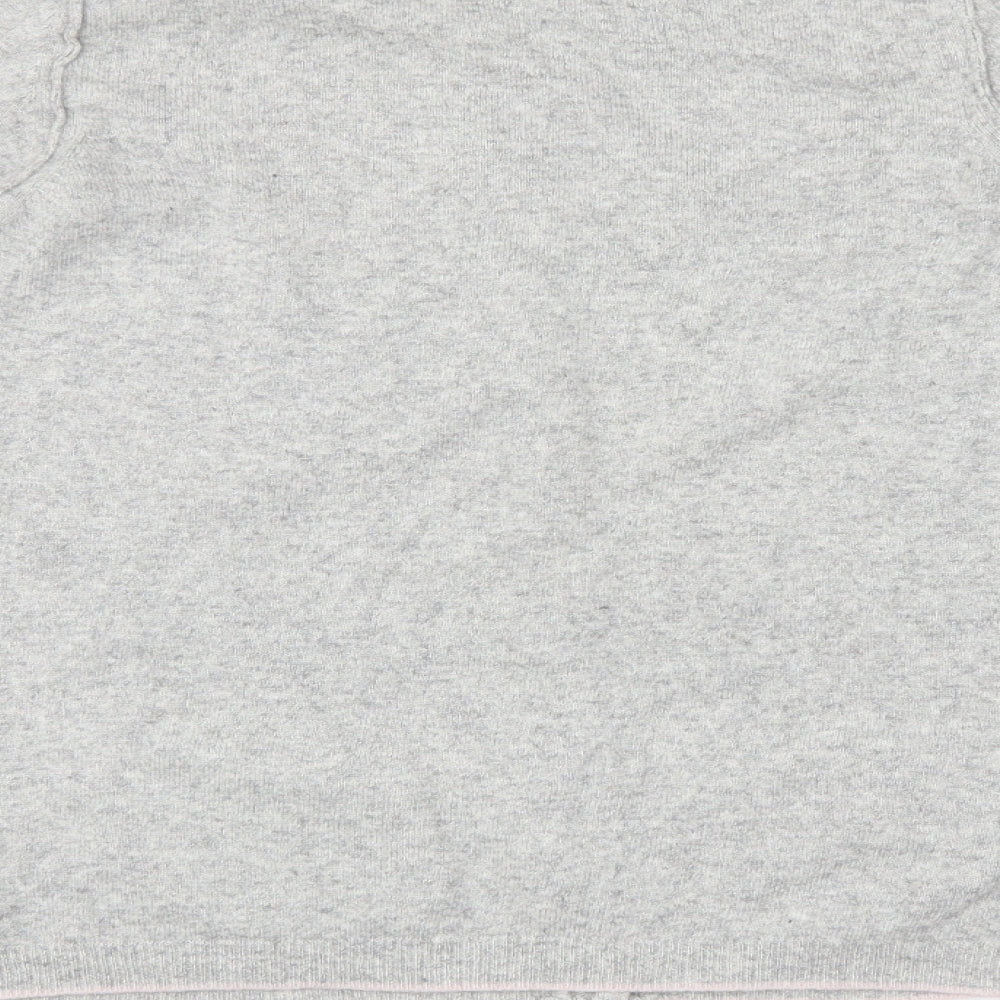 Benedetta B. Womens Grey   Cardigan Jumper Size M