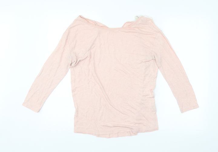 Springfield Womens Pink Basic T-Shirt Size L