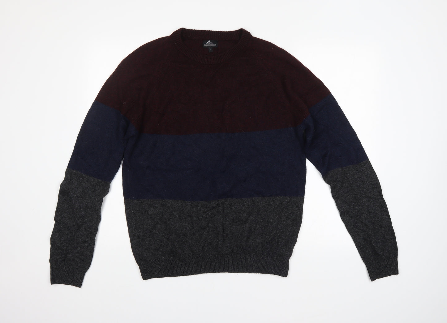 NEXT Mens Multicoloured   Pullover Jumper Size L