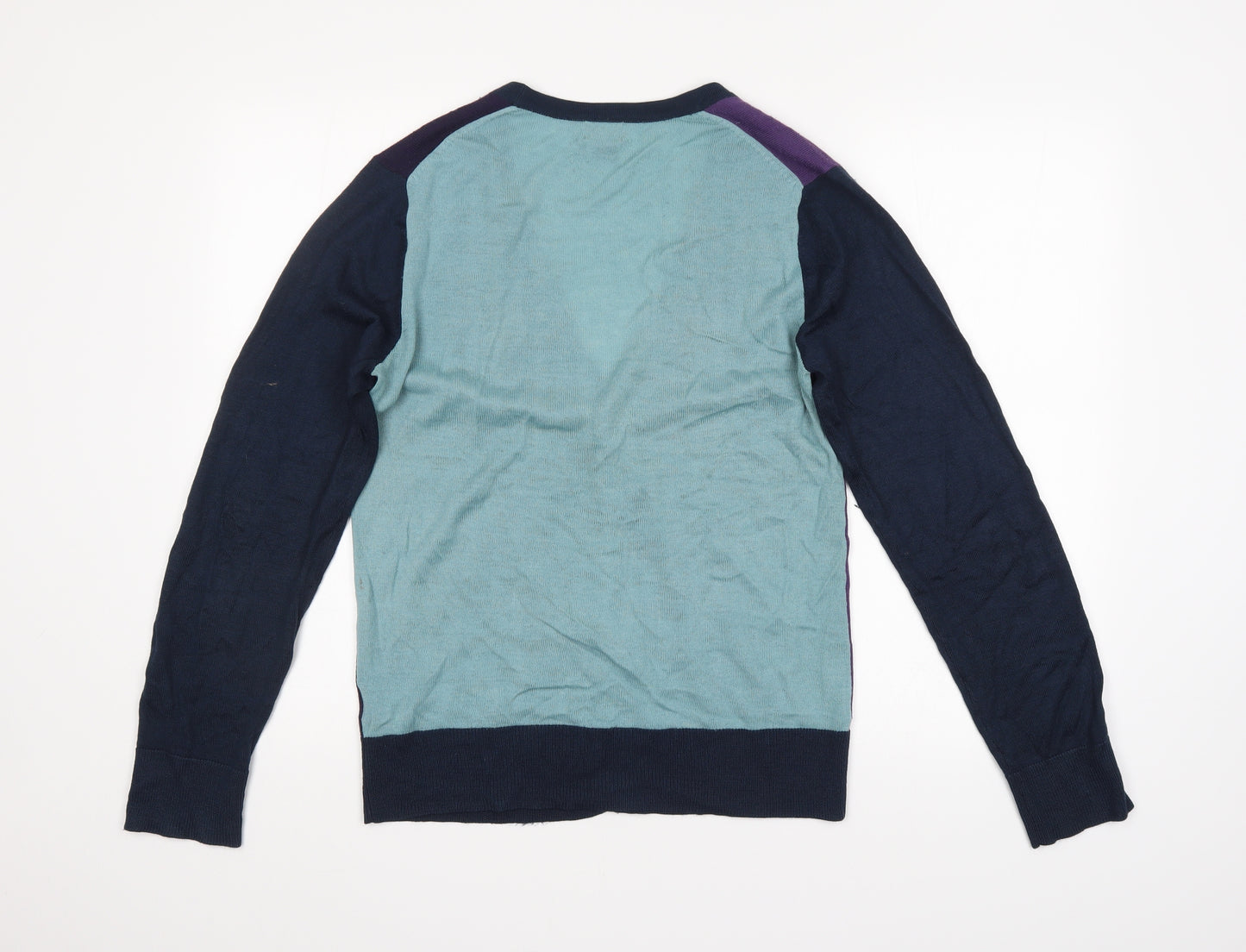 H&M Mens Multicoloured   Cardigan Jumper Size S