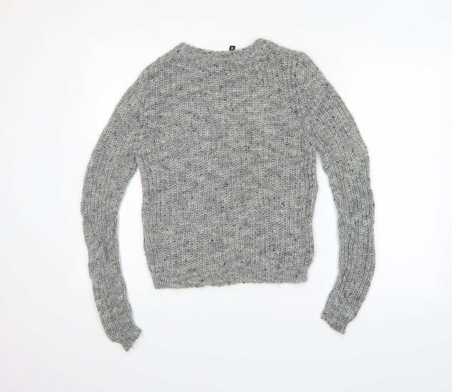 H&M Womens Grey   Pullover Jumper Size S