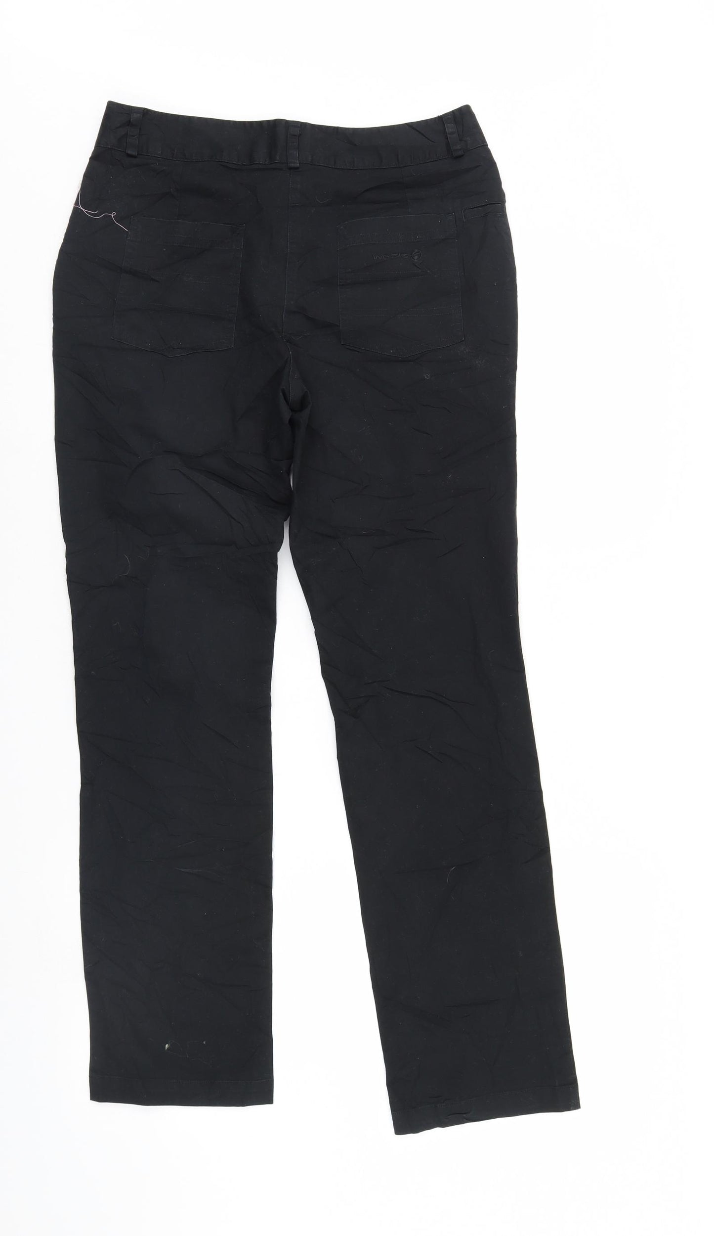 Inesis Womens Black   Trousers  Size 10 L29 in