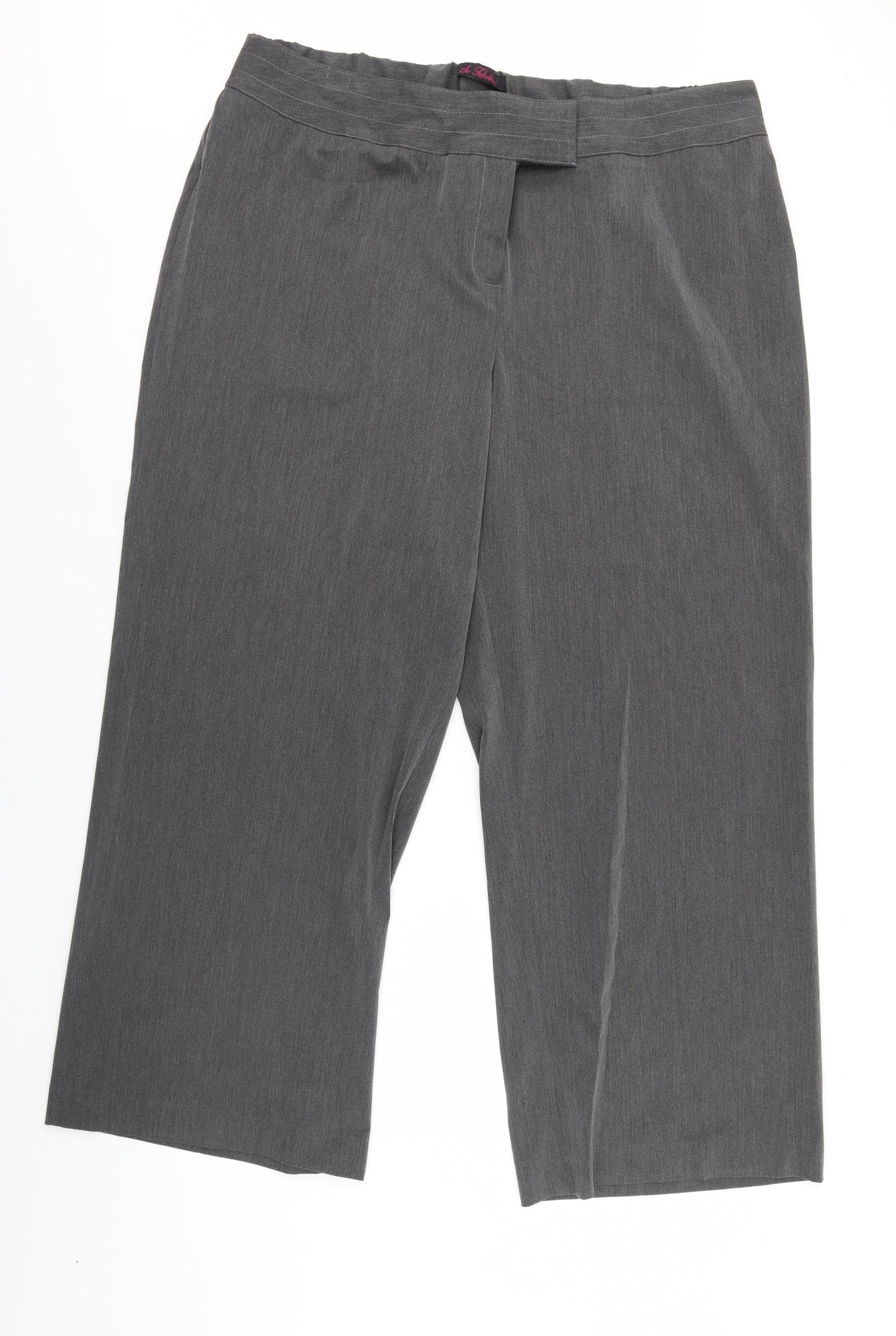 So Fabulous Womens Grey   Trousers  Size 24 L31 in