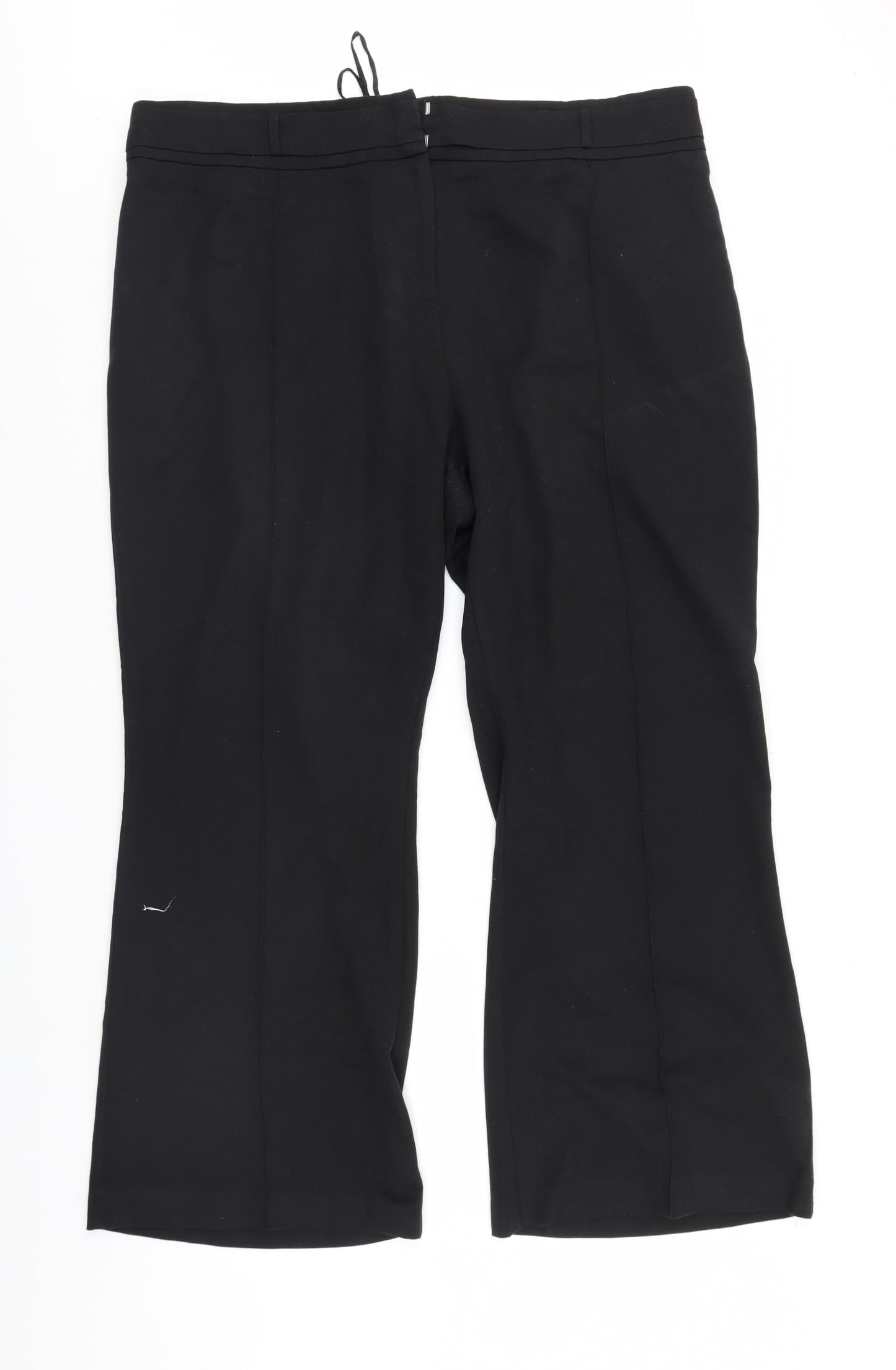 s2 Womens Black   Trousers  Size 26 L29 in