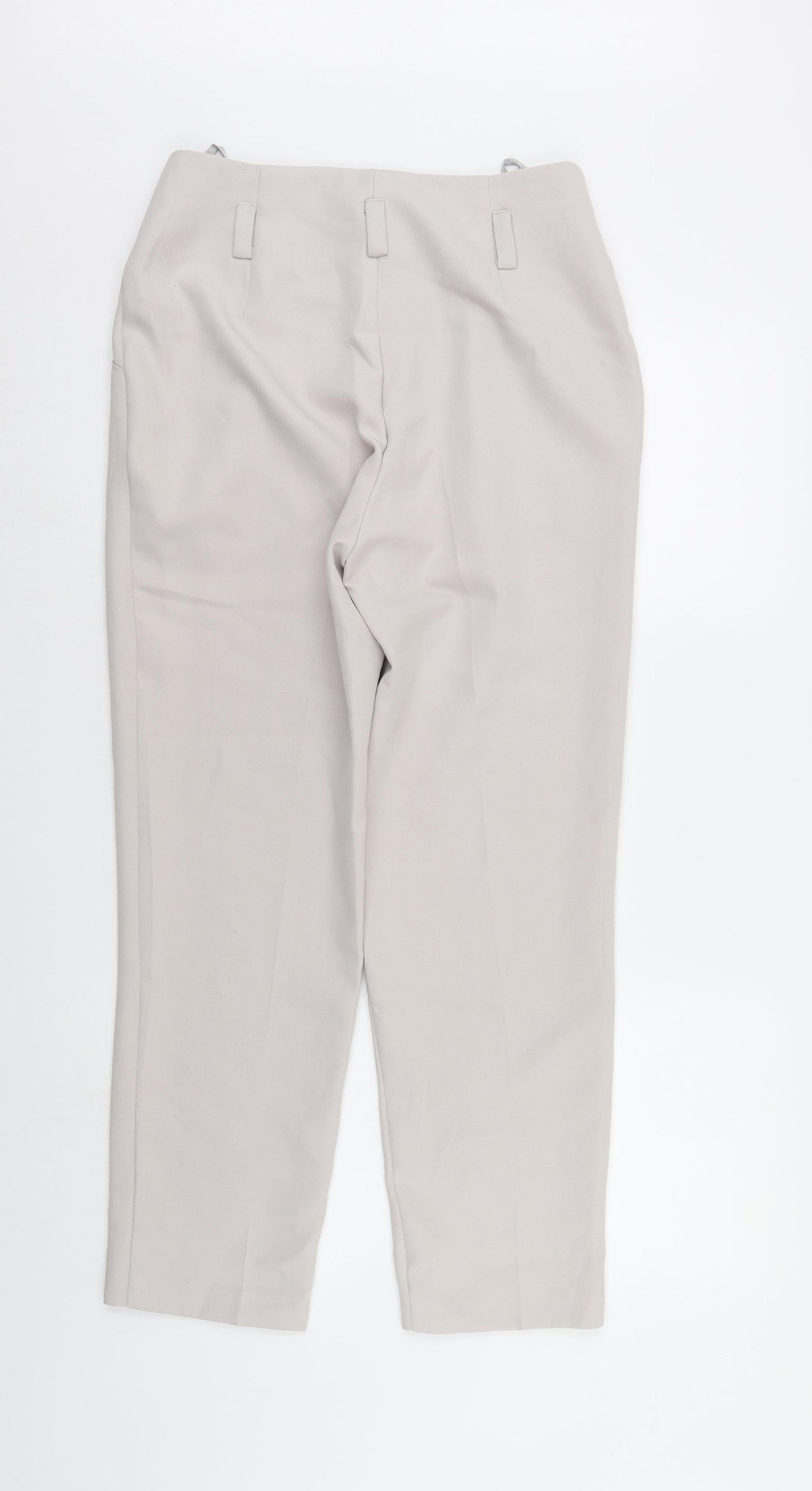 New Look Womens Ivory   Trousers  Size 10 L27 in