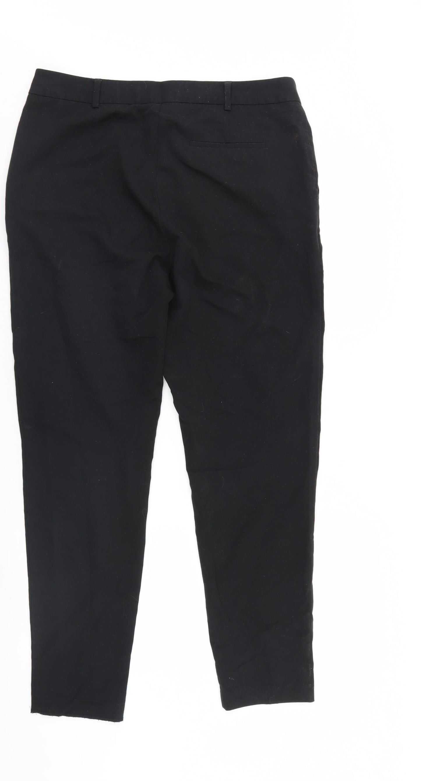 TU Womens Black   Trousers  Size 14 L29 in