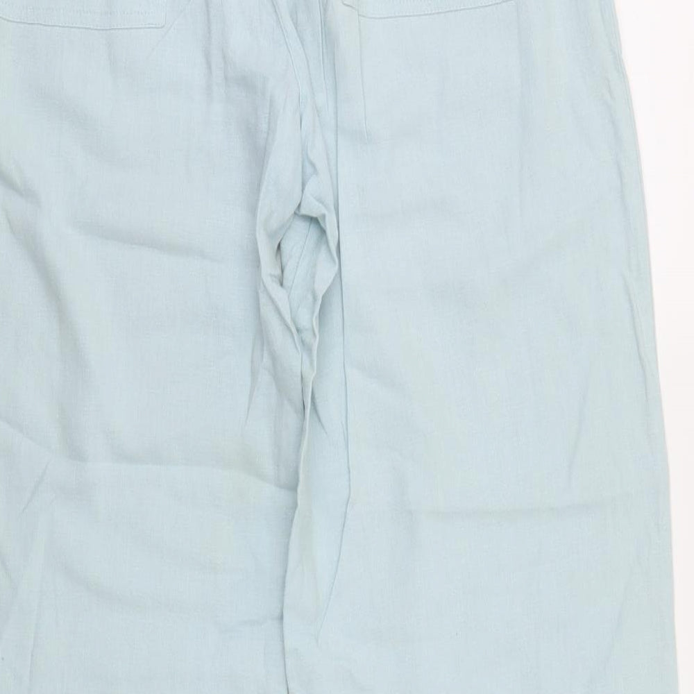 NEXT Womens Blue   Trousers  Size 12 L29 in