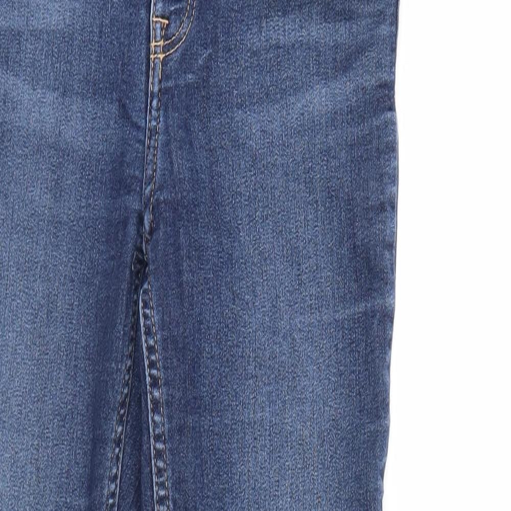 Divided Womens Blue  Denim Straight Jeans Size 8 L29 in