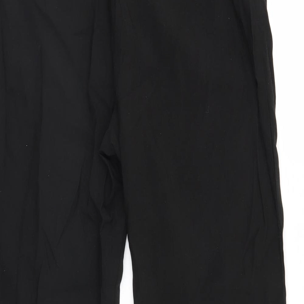 H&M Womens Black   Trousers  Size 14 L25 in