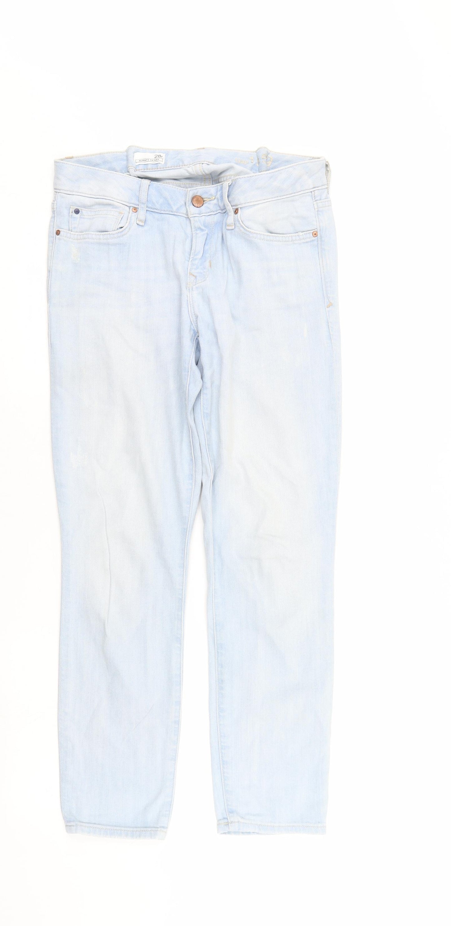 Gap Mens Blue  Denim Skinny Jeans Size 28 L28 in
