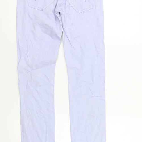 Top Shop Mens Blue  Denim Straight Jeans Size 25 in L30 in