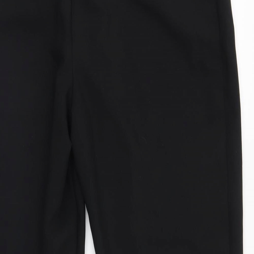 ASOS Womens Black   Cropped Trousers Size 16 L24 in