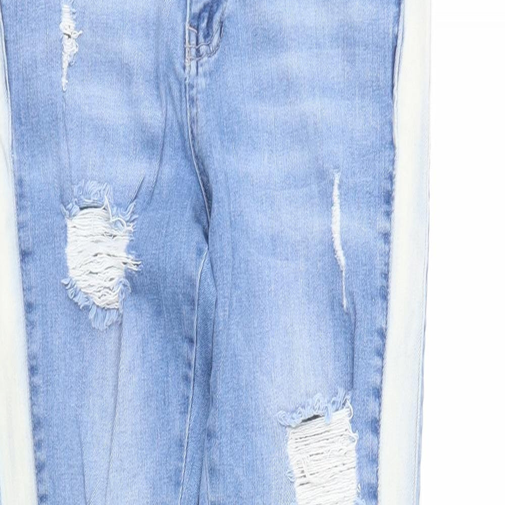 The Couture Club Mens Blue  Denim Tapered Jeans Size 28 L29 in