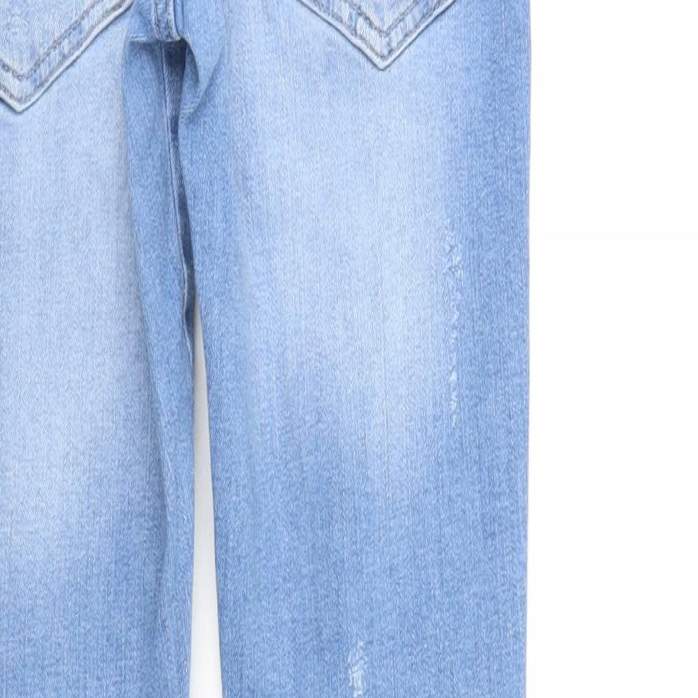 The Couture Club Mens Blue  Denim Tapered Jeans Size 28 L29 in