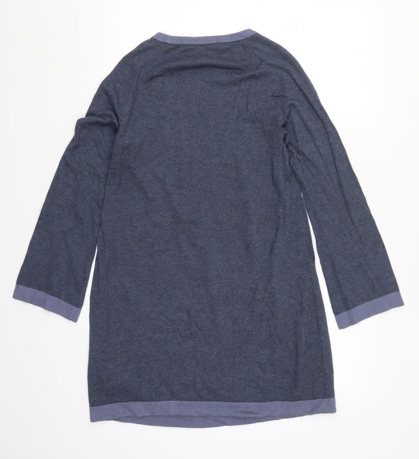 Marks and Spencer Womens Blue  Knit Jumper Dress  Size 10