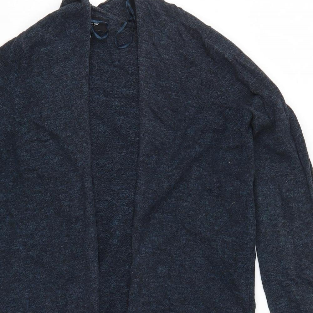 New Look Womens Blue  Knit Cardigan Jumper Size 6