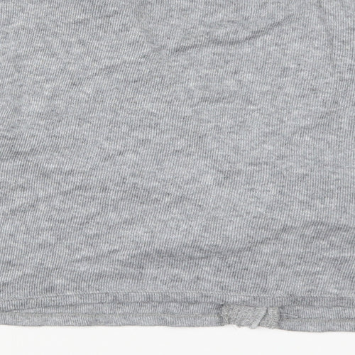 Zara Womens Grey  Knit Cape Jumper Size L