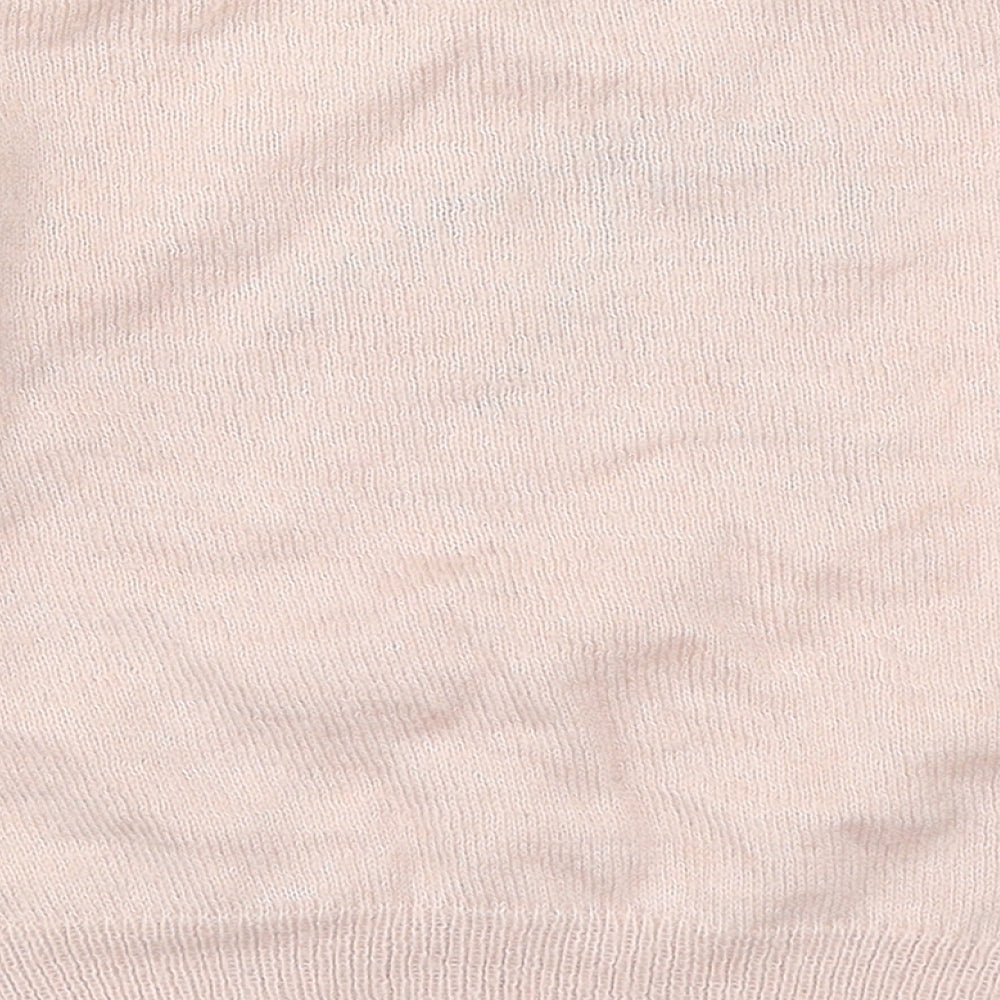 NEXT Girls Pink  Knit Pullover Jumper Size 6 Years  - Cherries