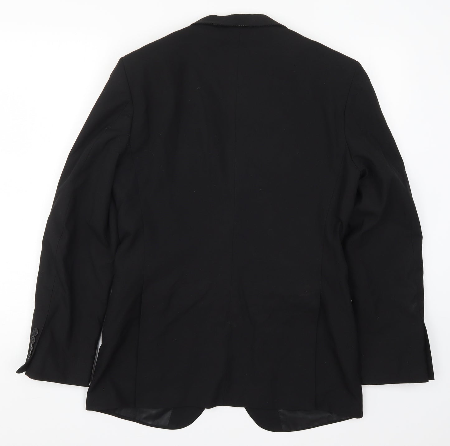 Marks and Spencer Mens Black   Jacket Suit Jacket Size 38
