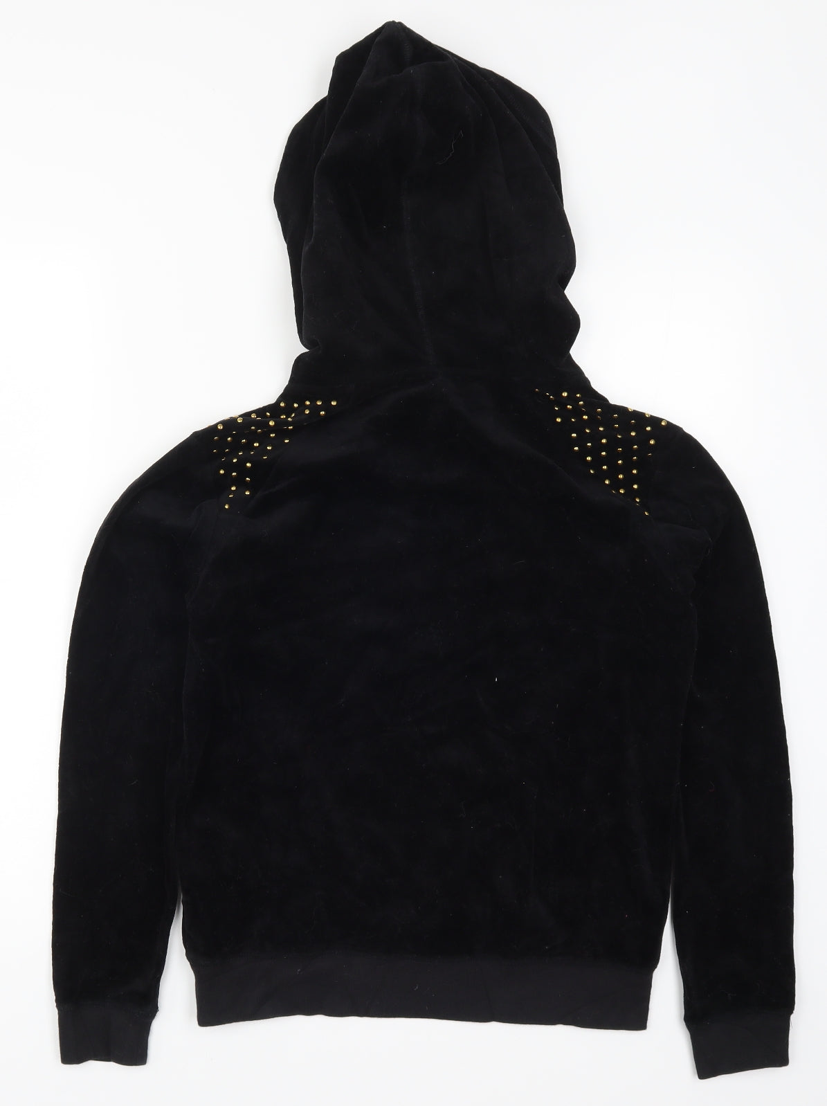 Juicy Couture Womens Black   Pullover Hoodie Size XS
