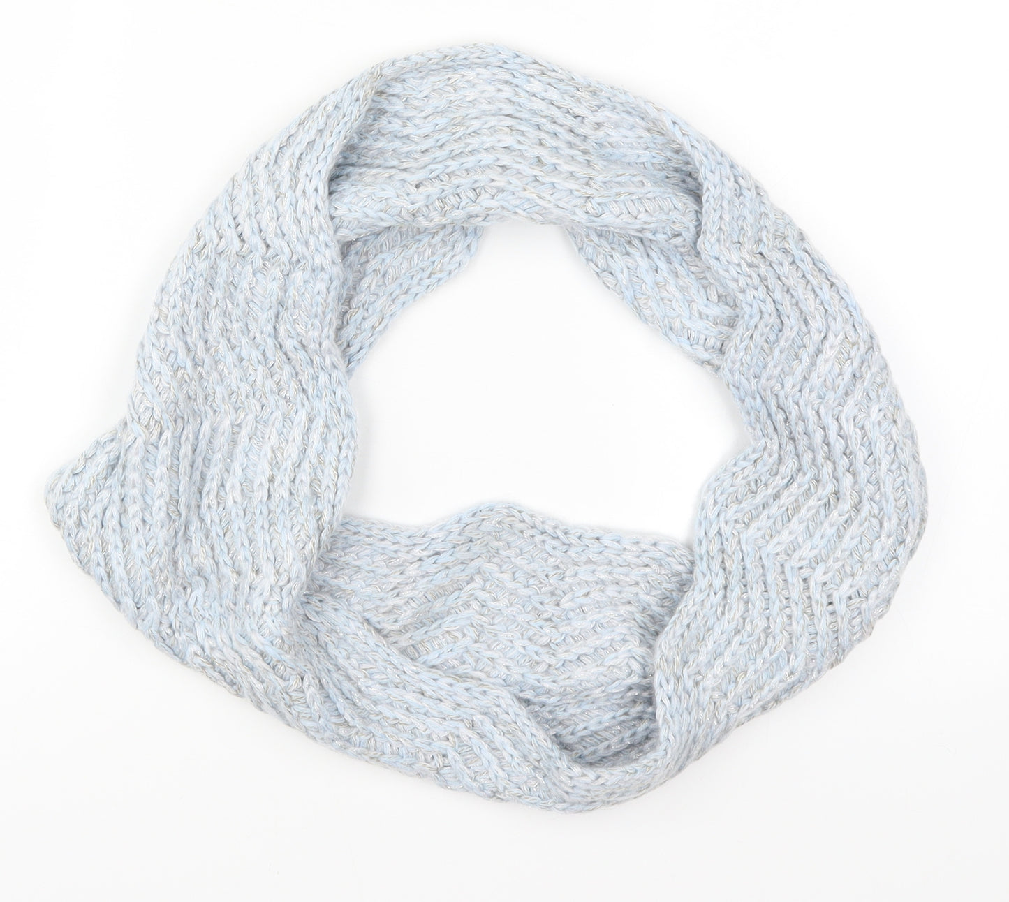 Preworn Womens Blue    Scarf   - Snood