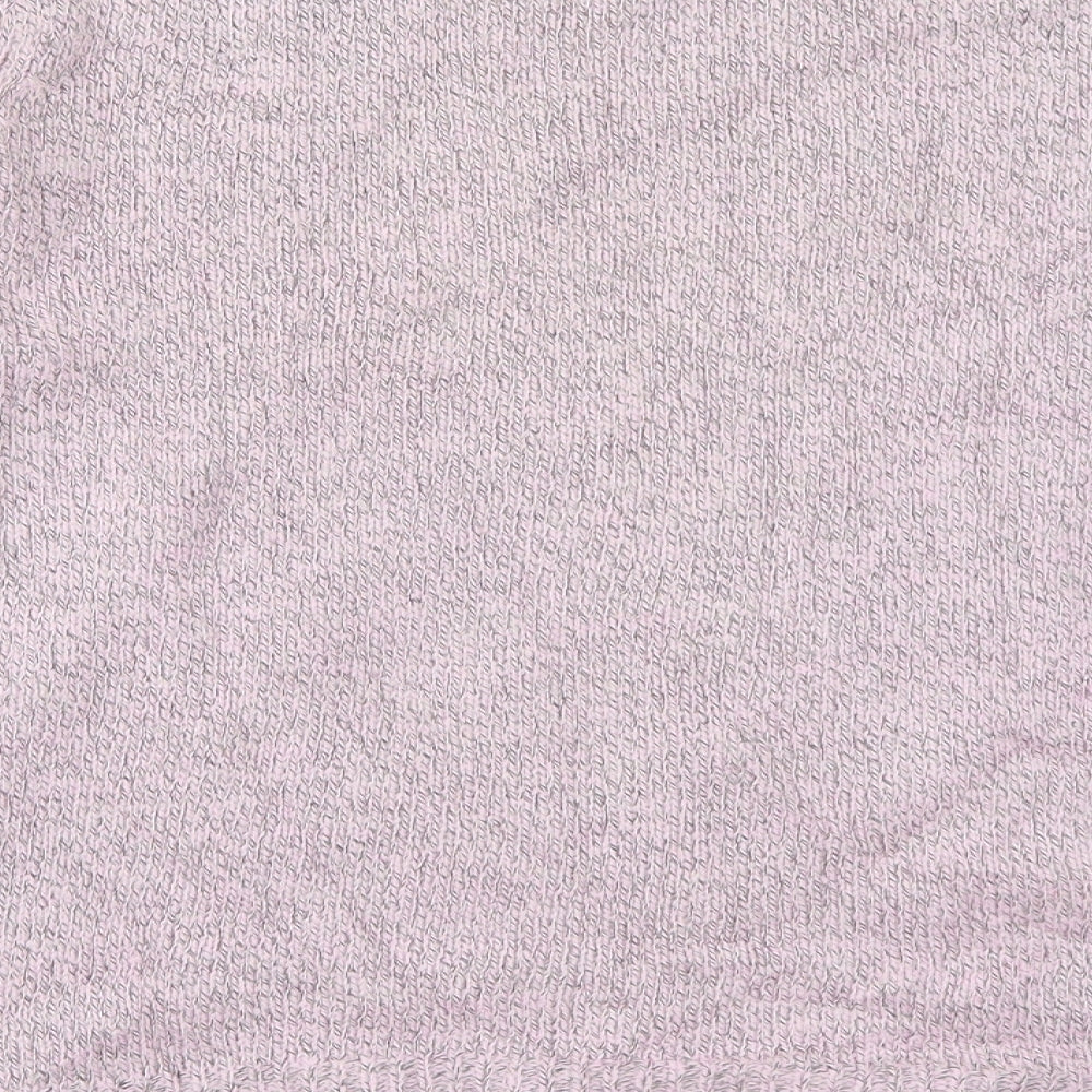 Damart Womens Pink Argyle/Diamond Knit Pullover Jumper Size 22