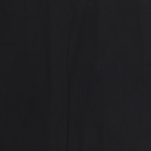 Preworn Womens Black   Trousers  Size 16 L27.5 in