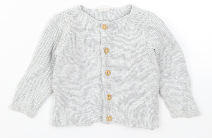 H&M Baby Grey Cardigan Jumper One Size