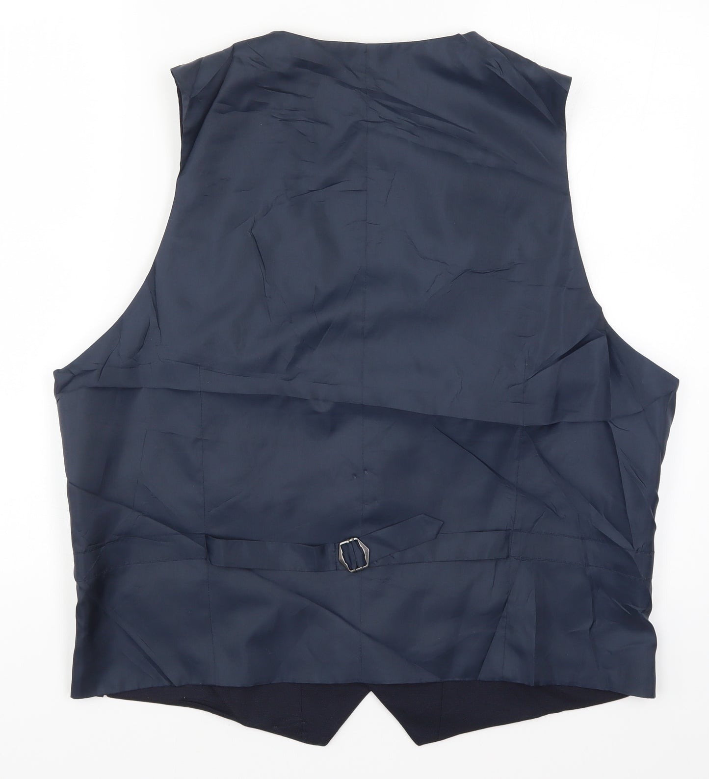 Marks and Spencer Mens Blue   Jacket Waistcoat Size XL