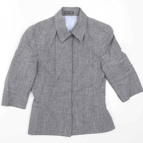Pure Womens Grey   Basic Button-Up Size S
