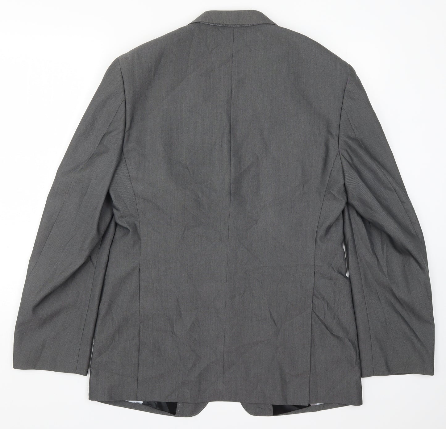 Kurt Muller Mens Grey   Jacket Suit Jacket Size 38