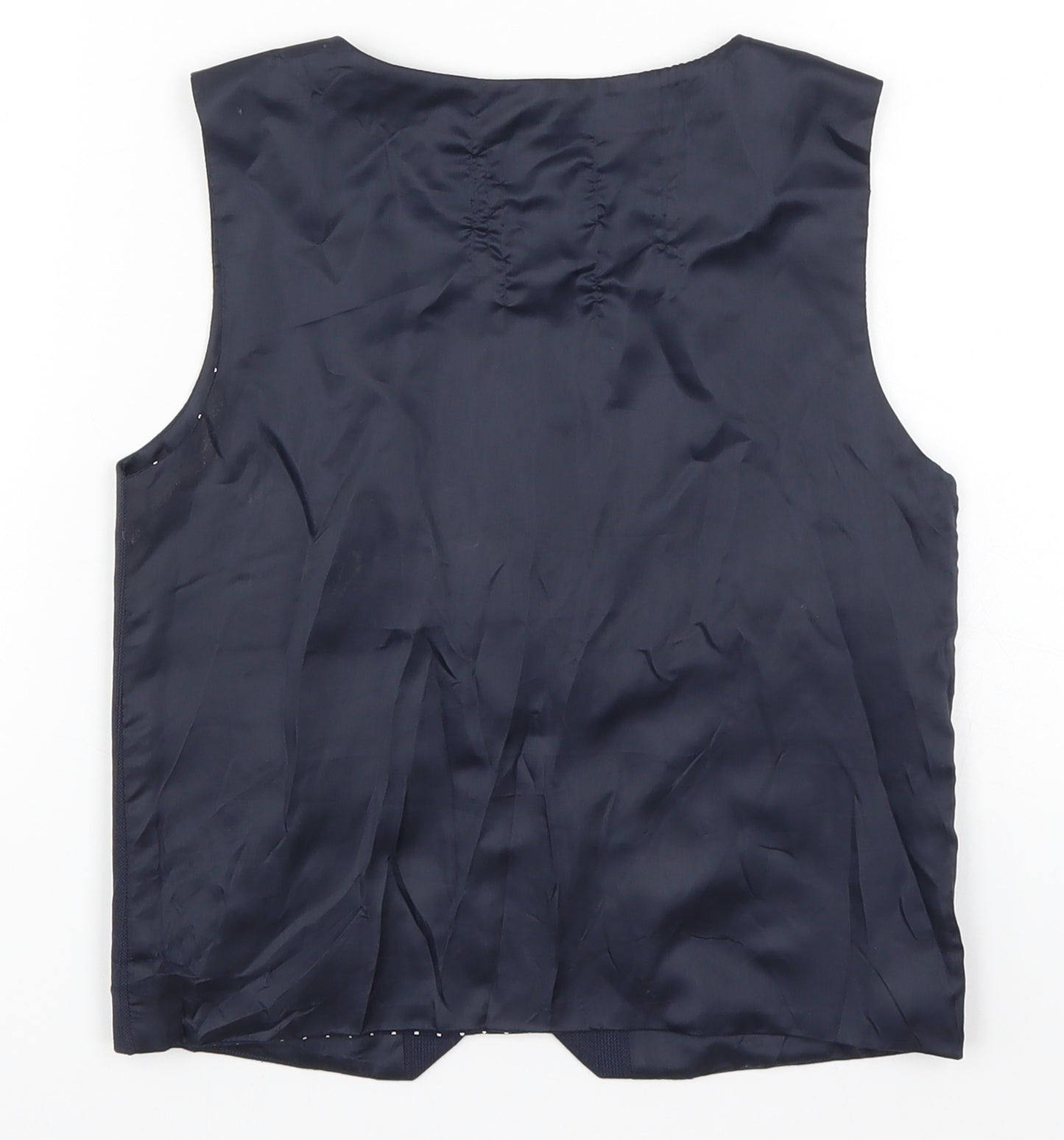 Primark Boys Blue   Jacket Waistcoat Size 7-8 Years