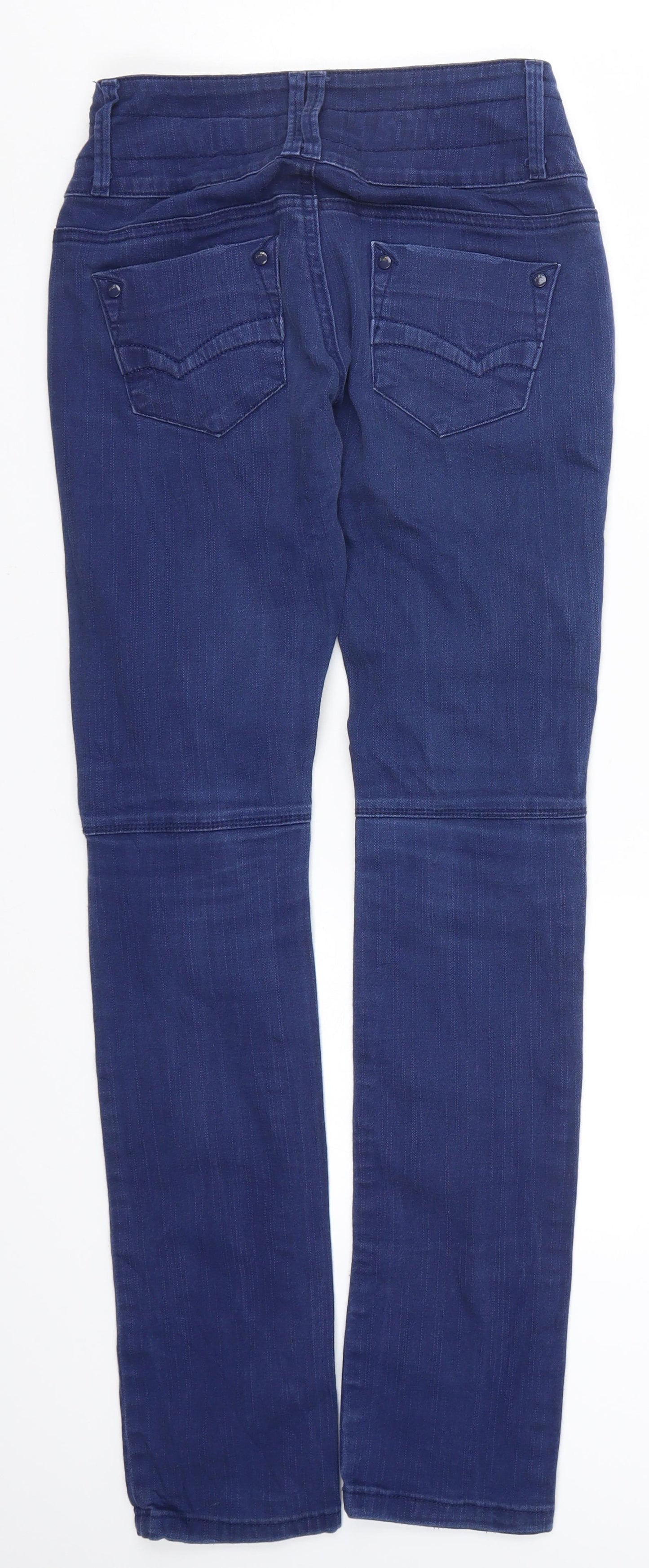 TRL Womens Blue  Denim Skinny Jeans Size 4 L31 in