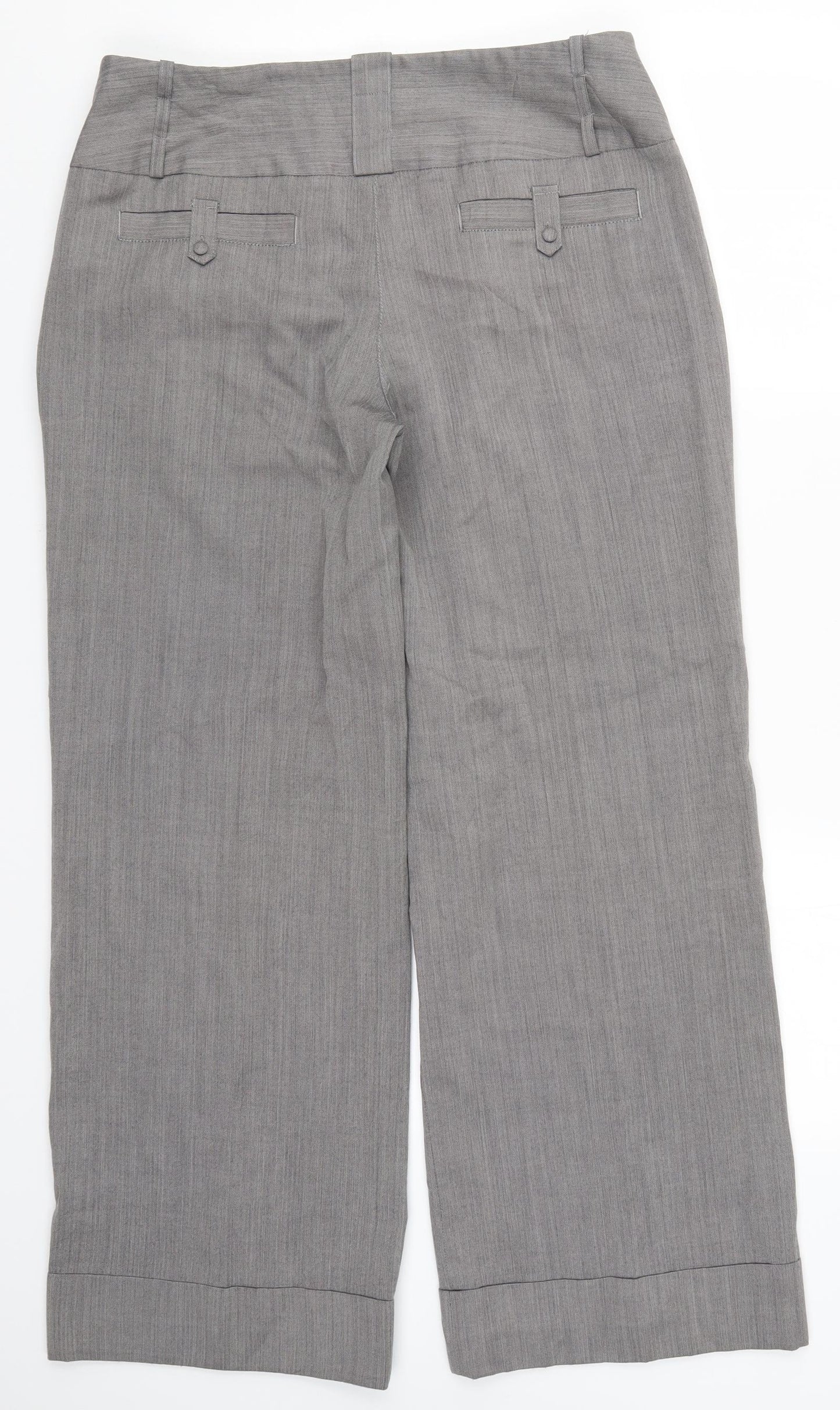 NEXT Womens Grey   Trousers  Size 14 L29 in