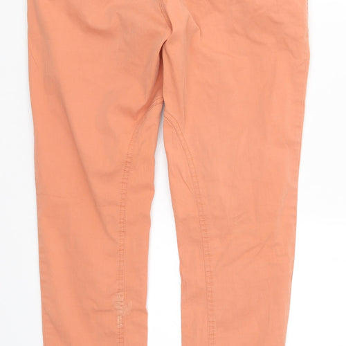 Royal Chicks Womens Orange   Trousers  Size S L28 in