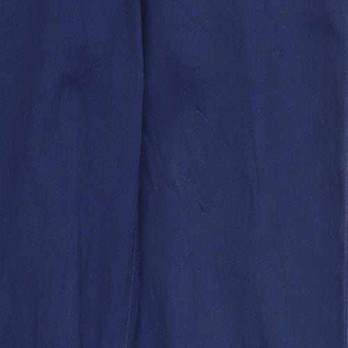 In Extenso Womens Blue   Chino Trousers Size 8 L29 in
